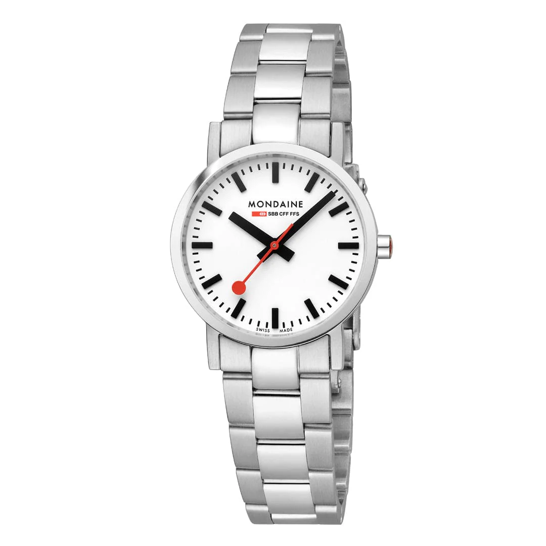 Classic, Brushed Steel, 30 mm, Stainless Steel Watch - Image 5
