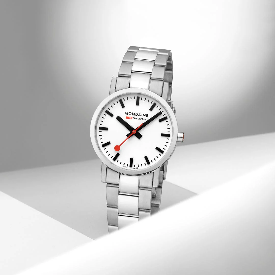 Classic, Brushed Steel, 30 mm, Stainless Steel Watch - Image 8