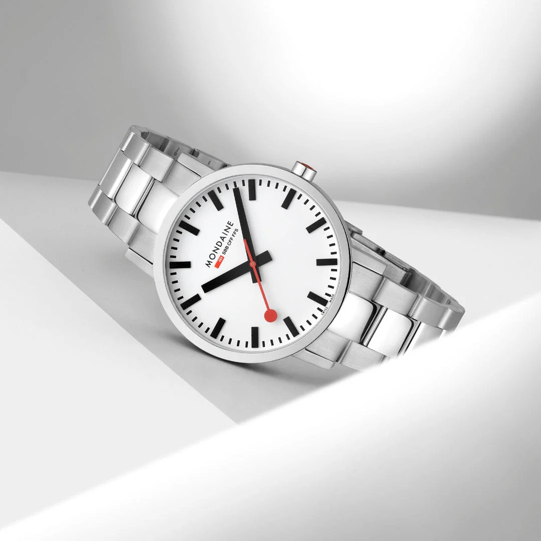 Classic, Brushed Steel, 40 mm, Stainless Steel Watch - Image 14