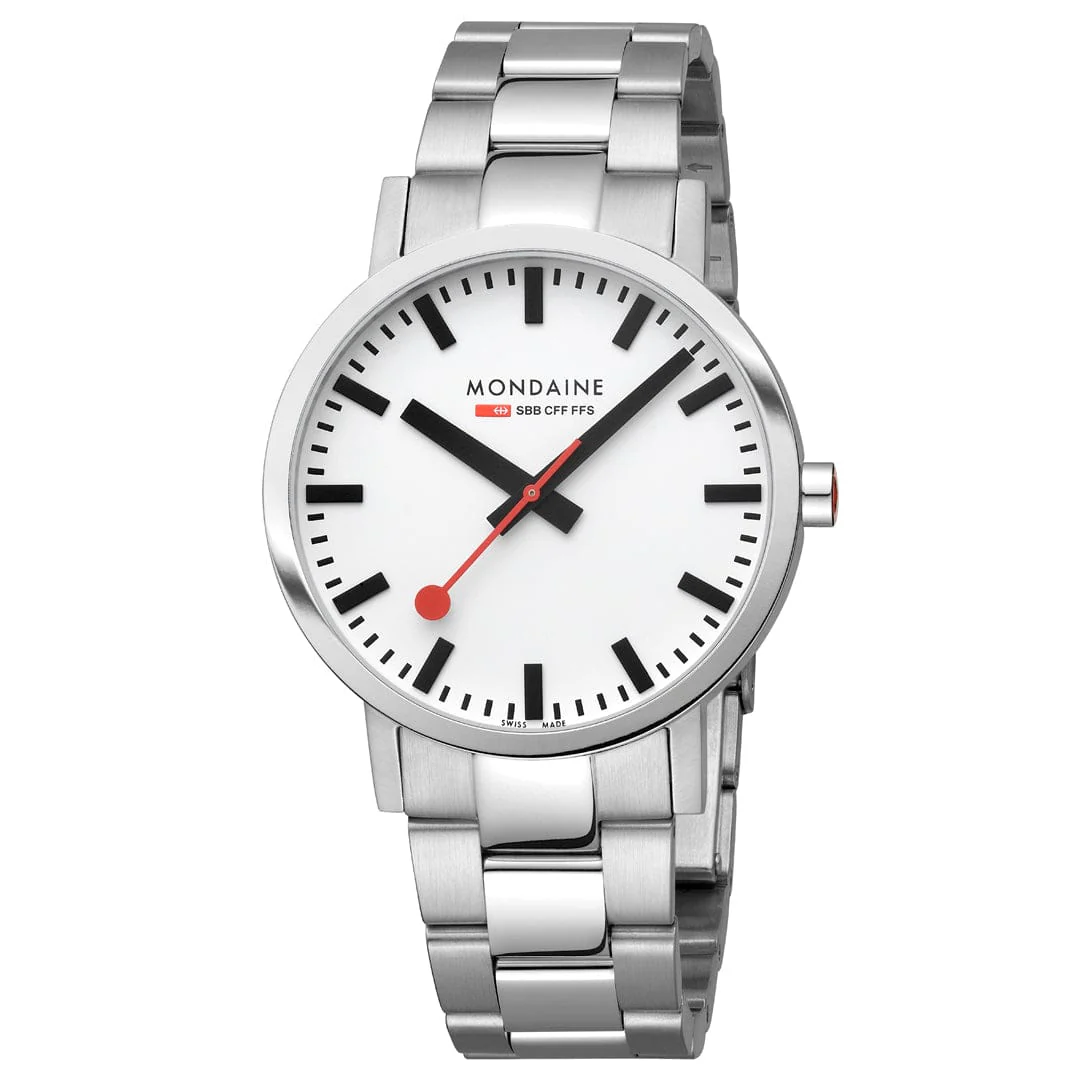 Classic, Brushed Steel, 40 mm, Stainless Steel Watch - Image 5