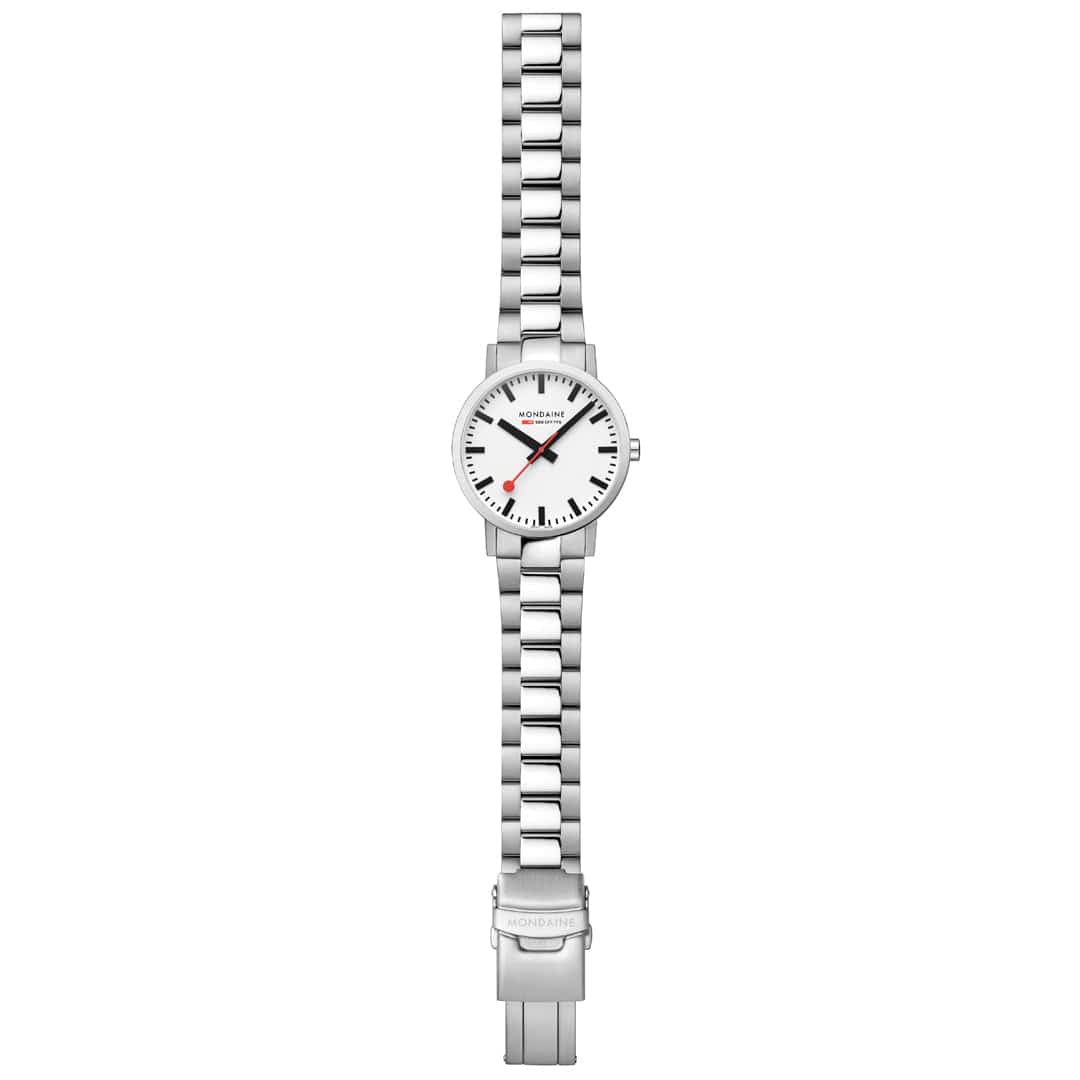 Classic, Brushed Steel, 40 mm, Stainless Steel Watch - Image 6