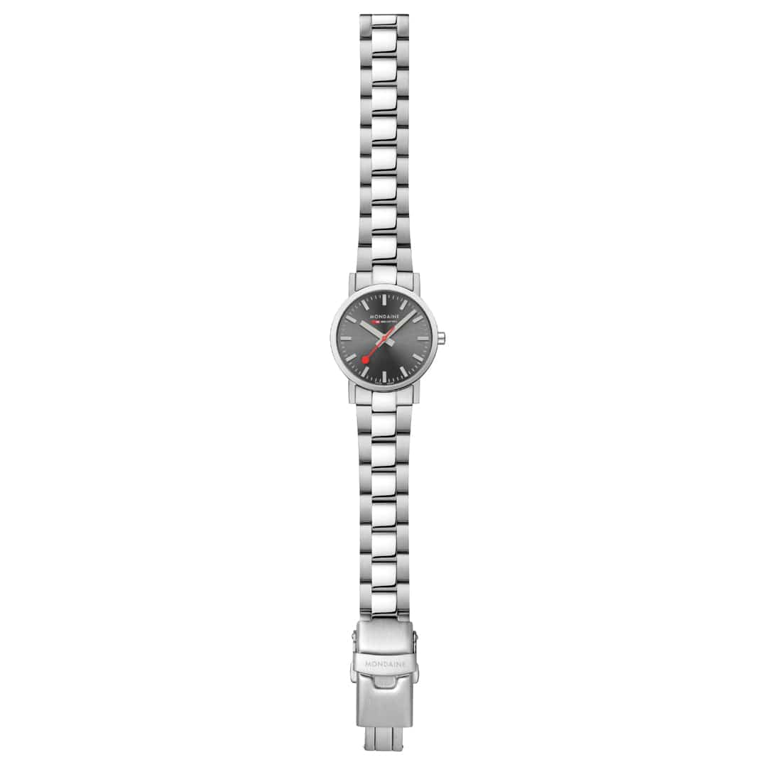Classic, Brushed Steel, 30 mm, Stainless Steel Watch - Image 6