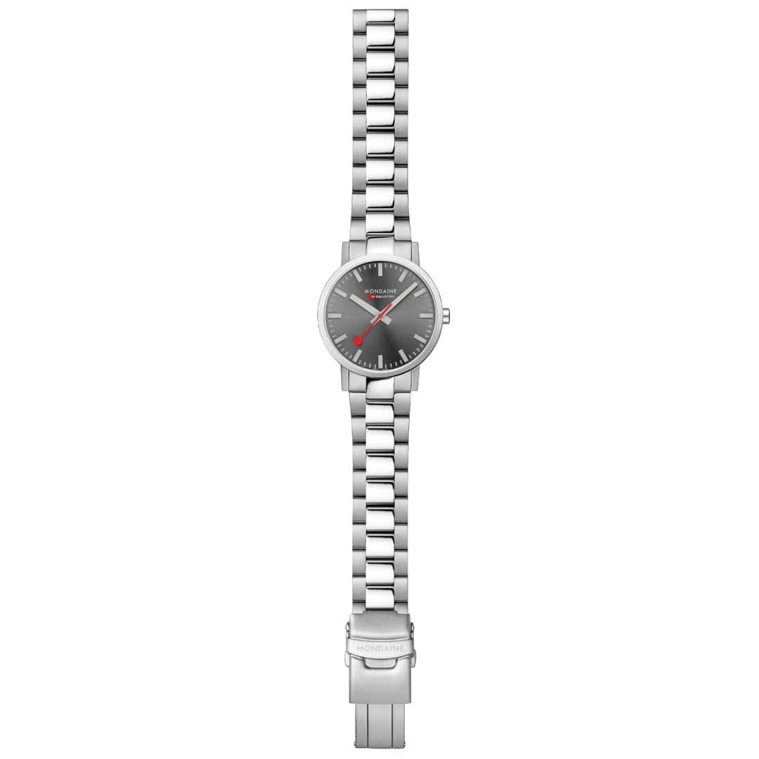 Classic, Brushed Steel, 40 mm, Stainless Steel Watch - Image 6