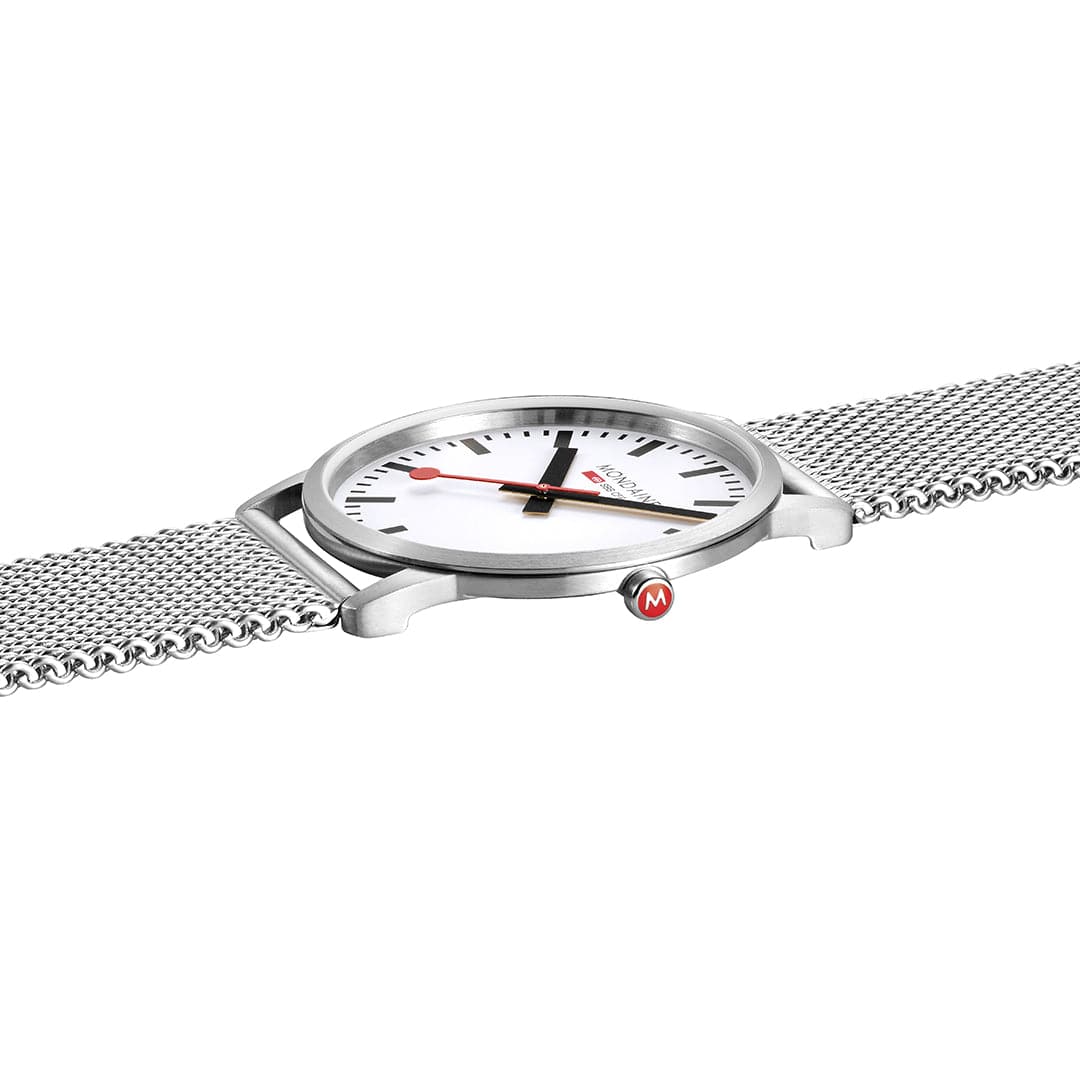 Simply Elegant, Brushed Steel, 40 mm, Stainless Steel - Image 5