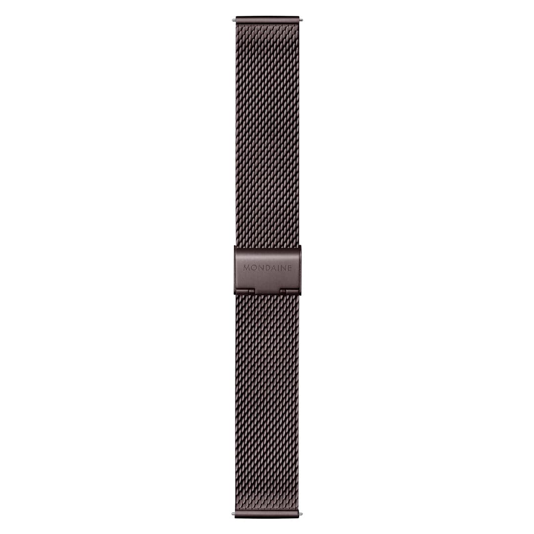 Classic, Brushed Steel, 40 mm, Brown Stainless Steel Watch - Image 10