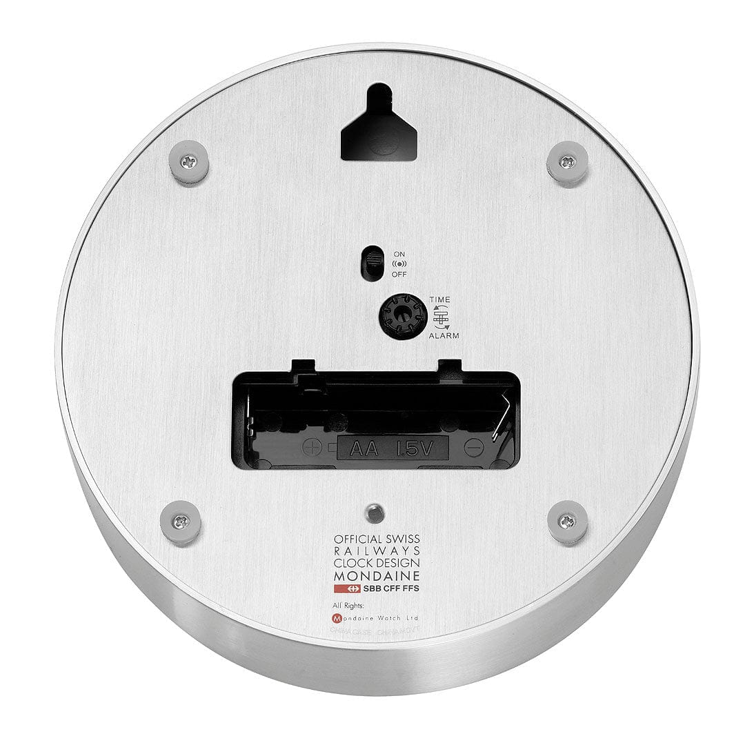 Table clock, 125 mm, Good Gray - Image 5
