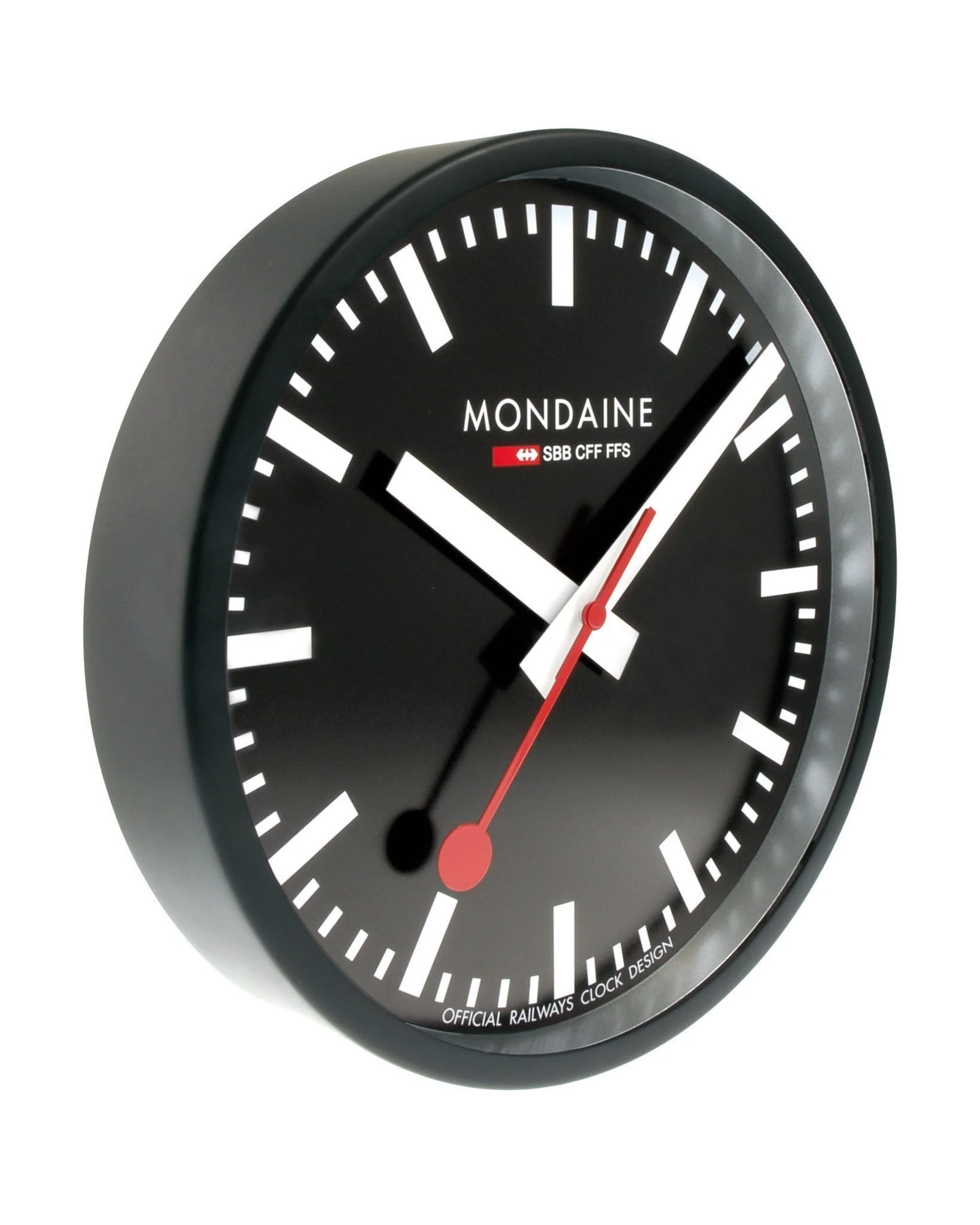 Wall clock, 25cm, Black Wall Clock - Image 4