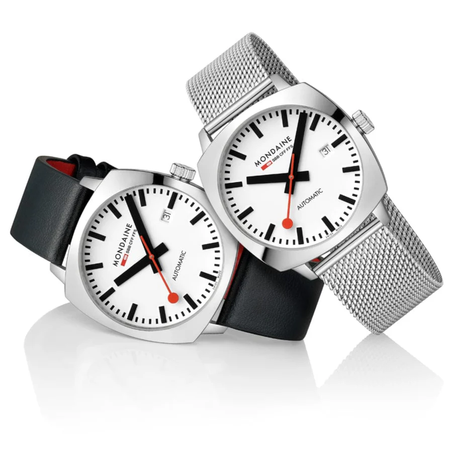 Cushion Automatic, 39mm, Stainless Steel Mesh - Image 10