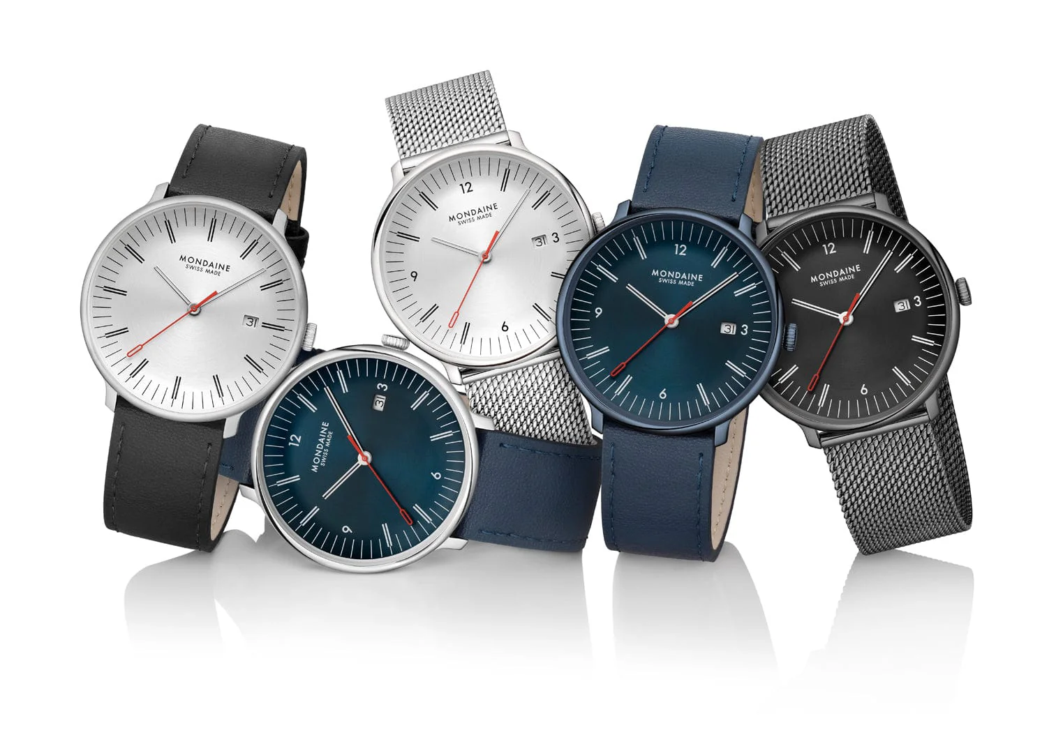 Doppio, Polished IP Blue Steel, 41 mm, Blue Vegan Apple Leather - Image 12