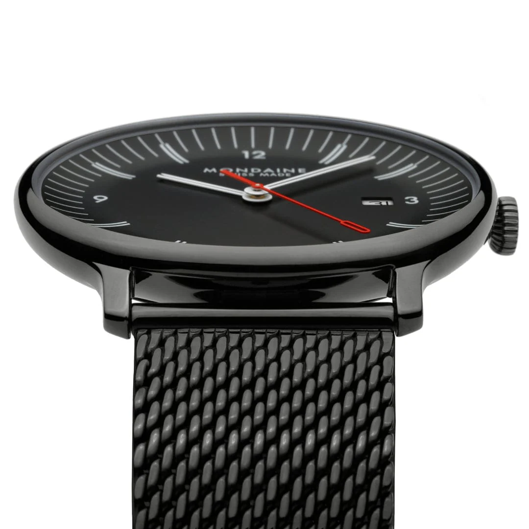 Doppio, Polished IP Gun Steel, 41 mm, Stainless Steel - Image 3