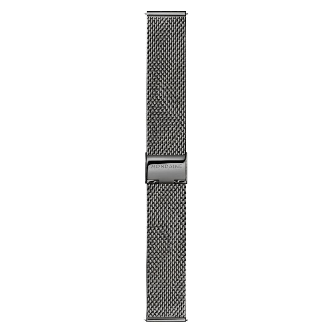 Doppio, Polished IP Gun Steel, 41 mm, Stainless Steel - Image 5