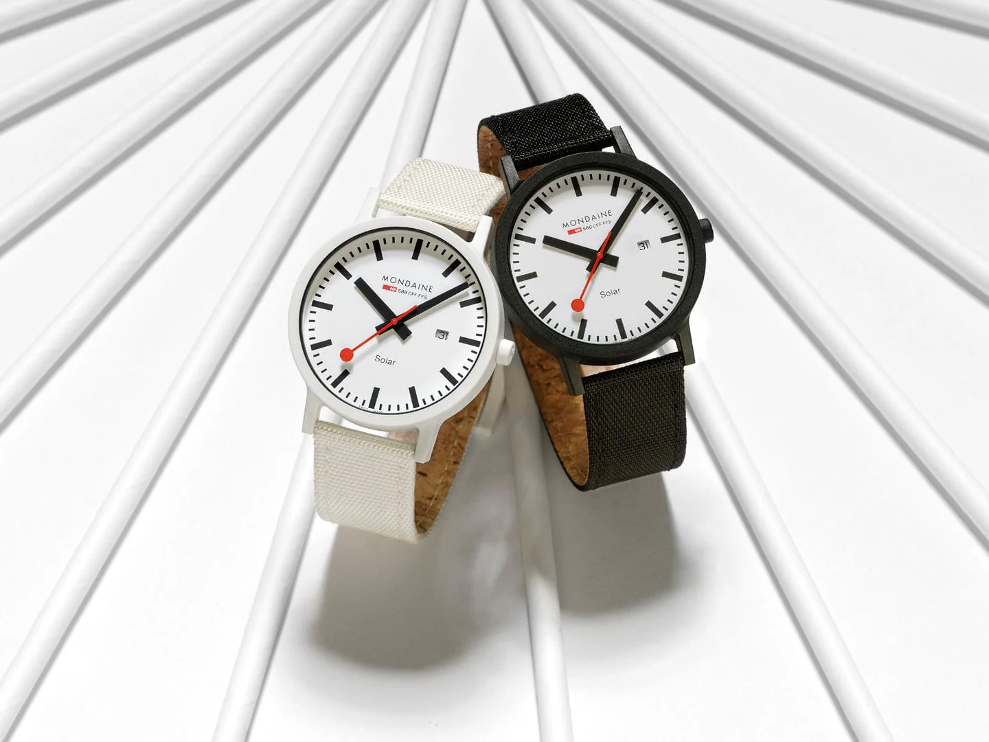 Essence Solar, 41 mm, White Watch - Image 11