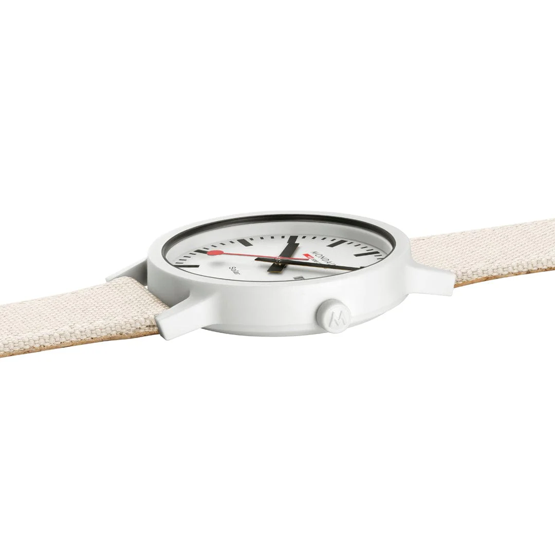 Essence Solar, 41 mm, White Watch - Image 4