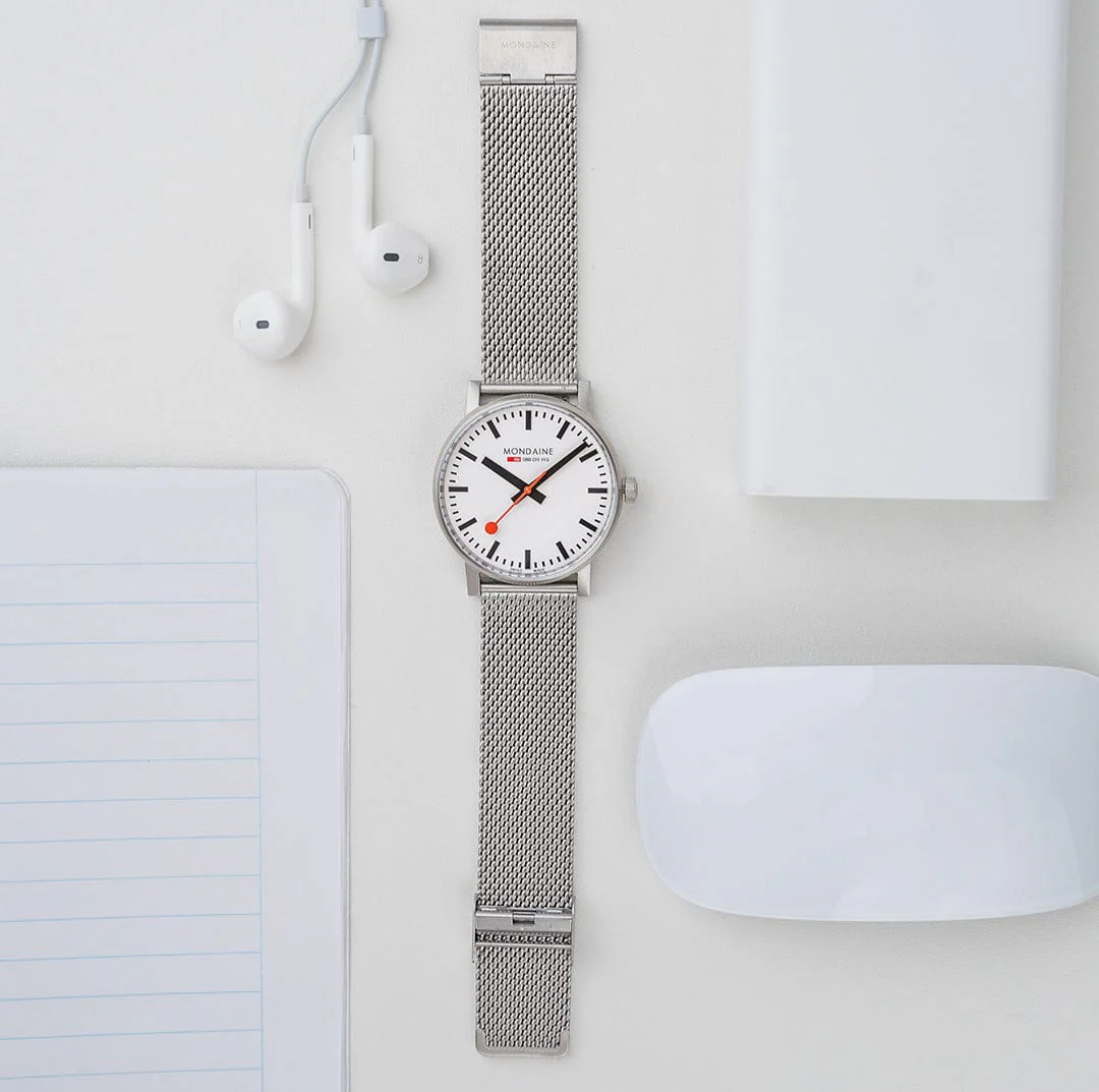 Evo2, Polished Steel, 43 mm, Stainless Steel - Image 3
