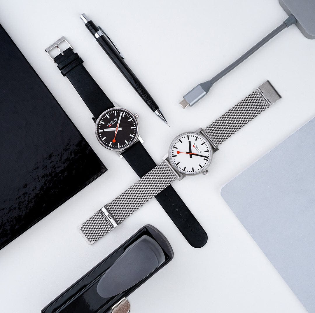 Evo2, Polished Steel, 43 mm, Stainless Steel - Image 8