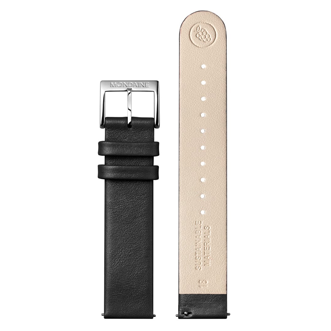 EVO2 Automatic, Polished Steel, 35 mm, Black Vegan Leather - Image 7