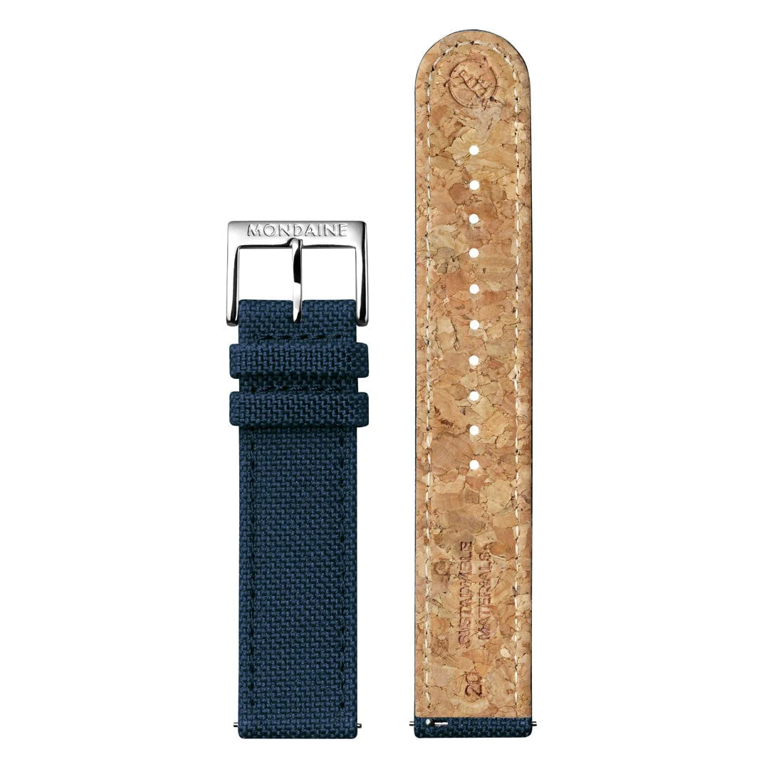 Grand Cushion, Chronograph, 41 mm, Blue Textile - Image 10