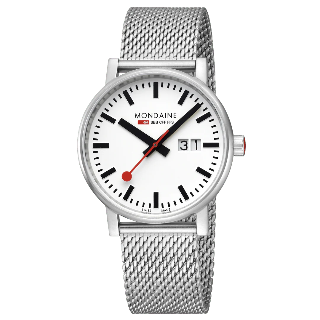 Evo2, Polished Steel, 40 mm, Stainless Steel - Image 3