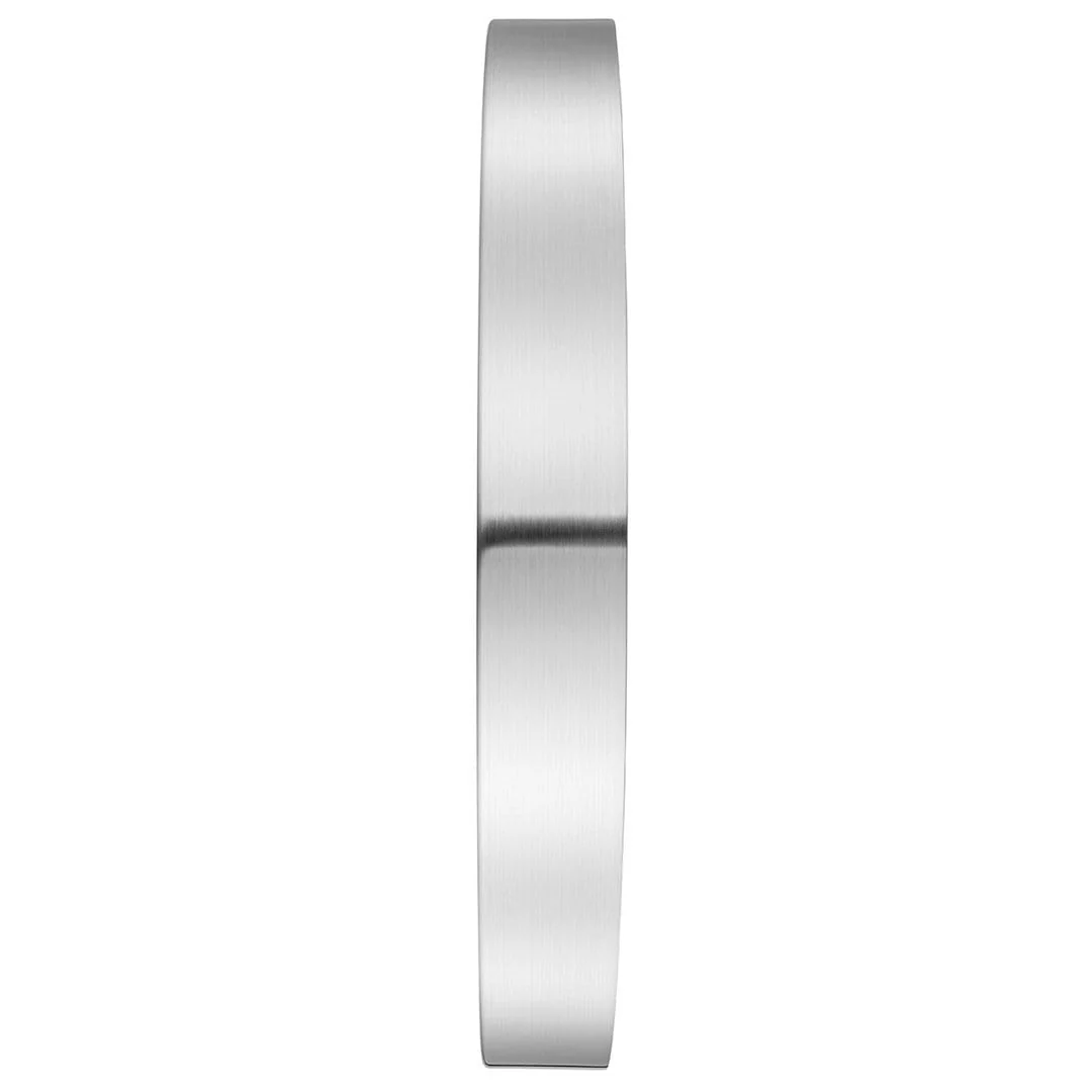 Wall clock, 40cm, Silver Wall Clock - Image 4