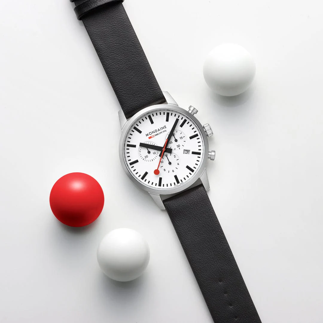 NEO, Brushed Steel, 41 mm, Black Vegan Grape Leather - Image 12