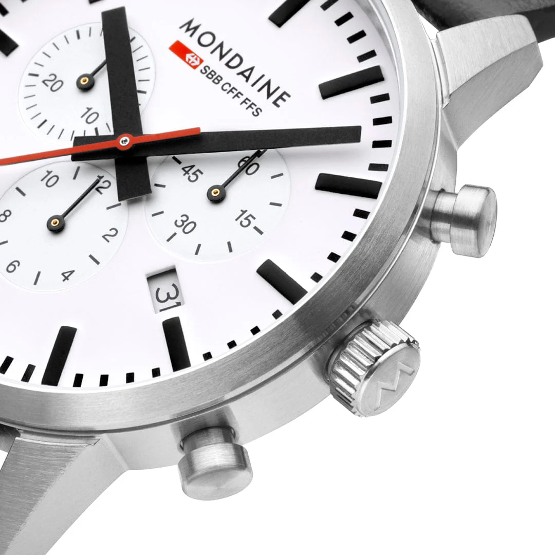 NEO, Brushed Steel, 41 mm, Black Vegan Grape Leather - Image 6