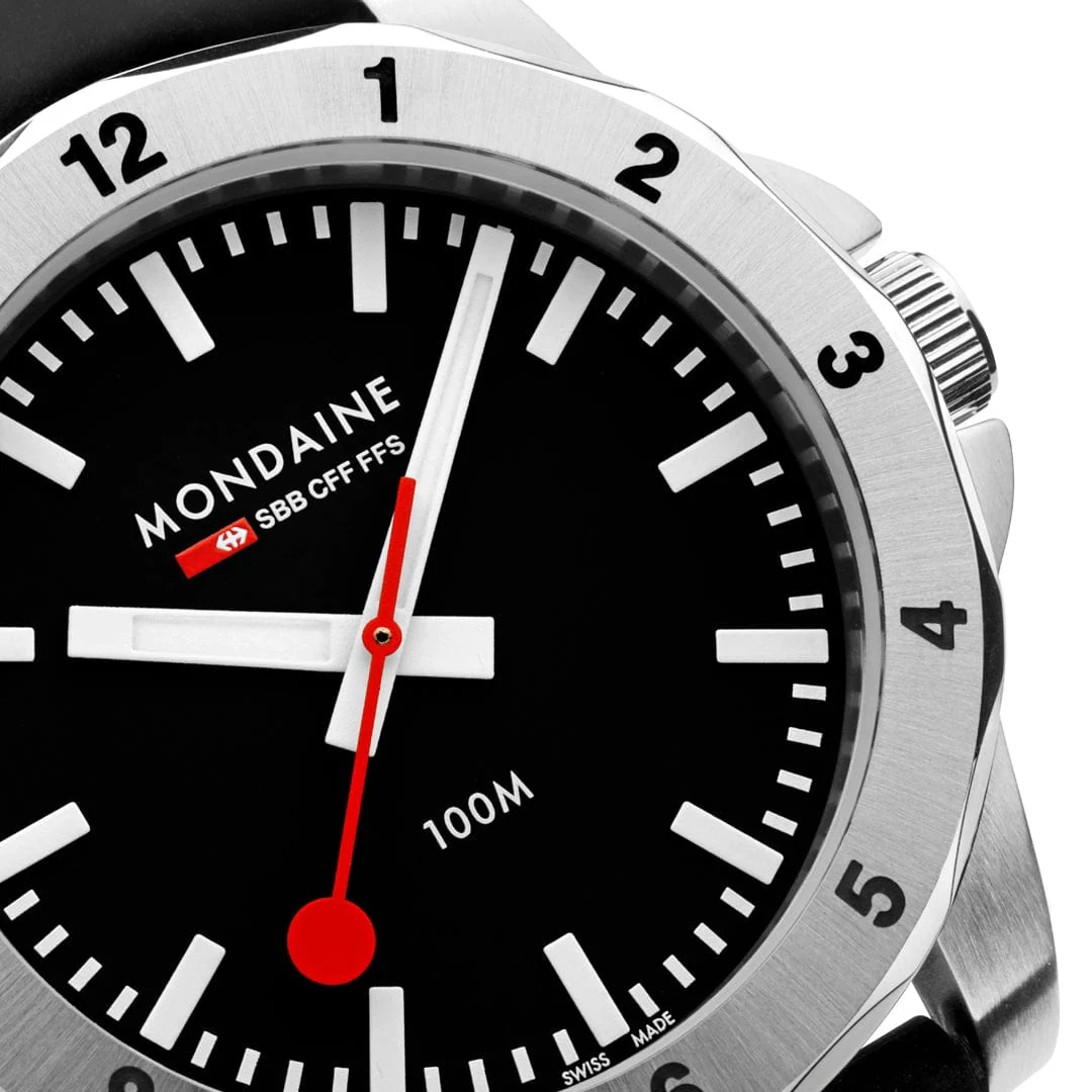 Numeri, 42 mm, Silicone Rubber Watch - Image 6