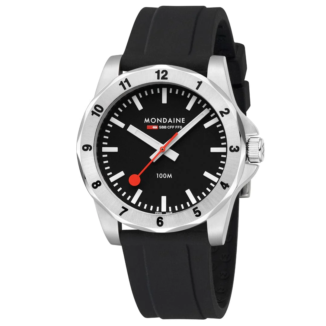 Numeri, 42 mm, Silicone Rubber Watch - Image 7