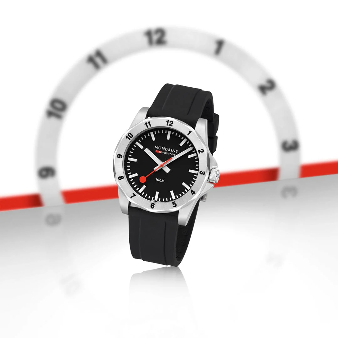 Numeri, 42 mm, Silicone Rubber Watch - Image 9