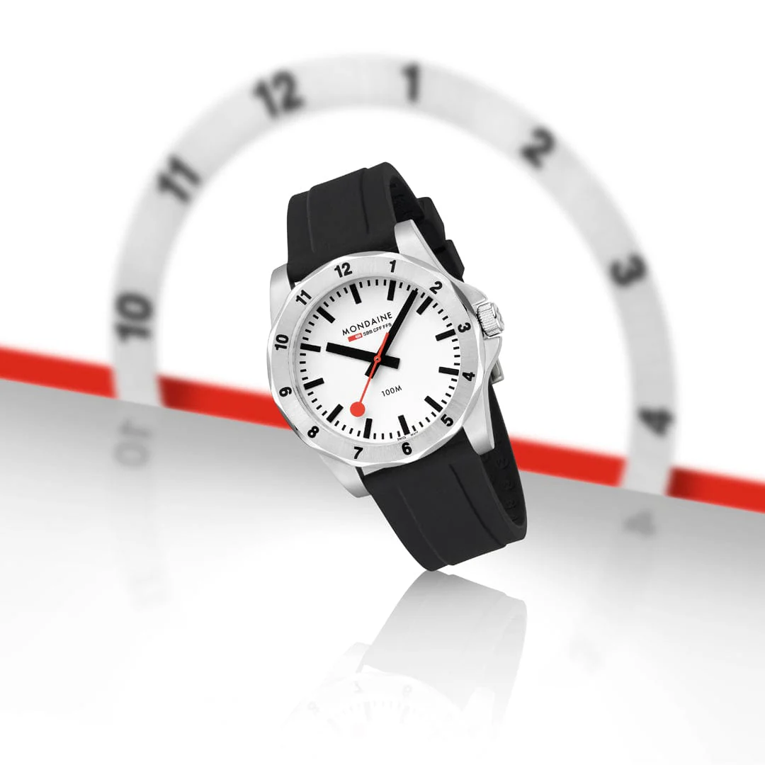 Numeri, 42 mm, Silicone Rubber Watch - Image 13