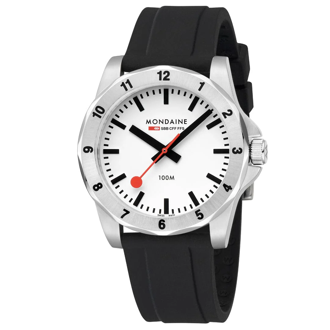 Numeri, 42 mm, Silicone Rubber Watch - Image 7
