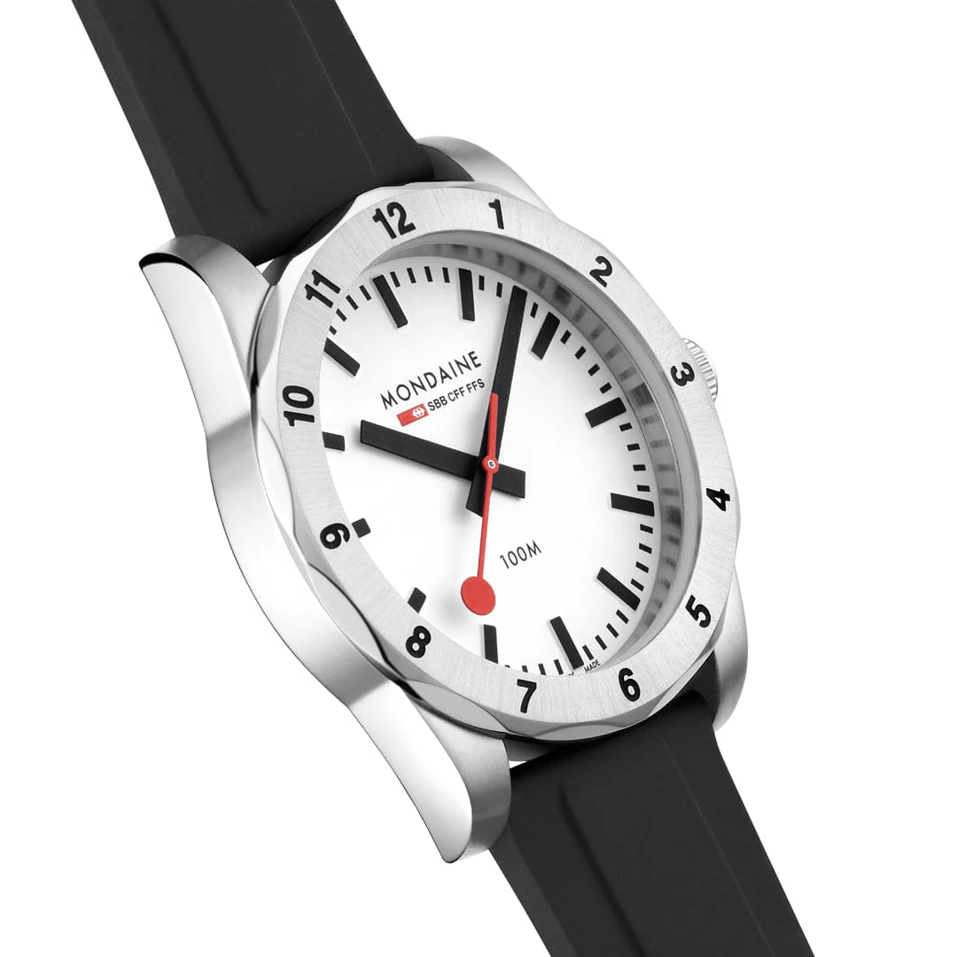 Numeri, 42 mm, Silicone Rubber Watch - Image 8