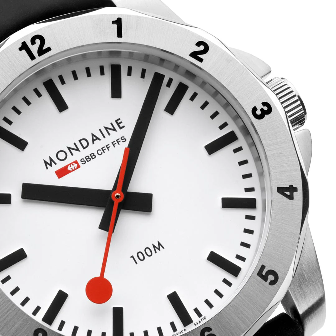 Numeri, 42 mm, Silicone Rubber Watch - Image 9