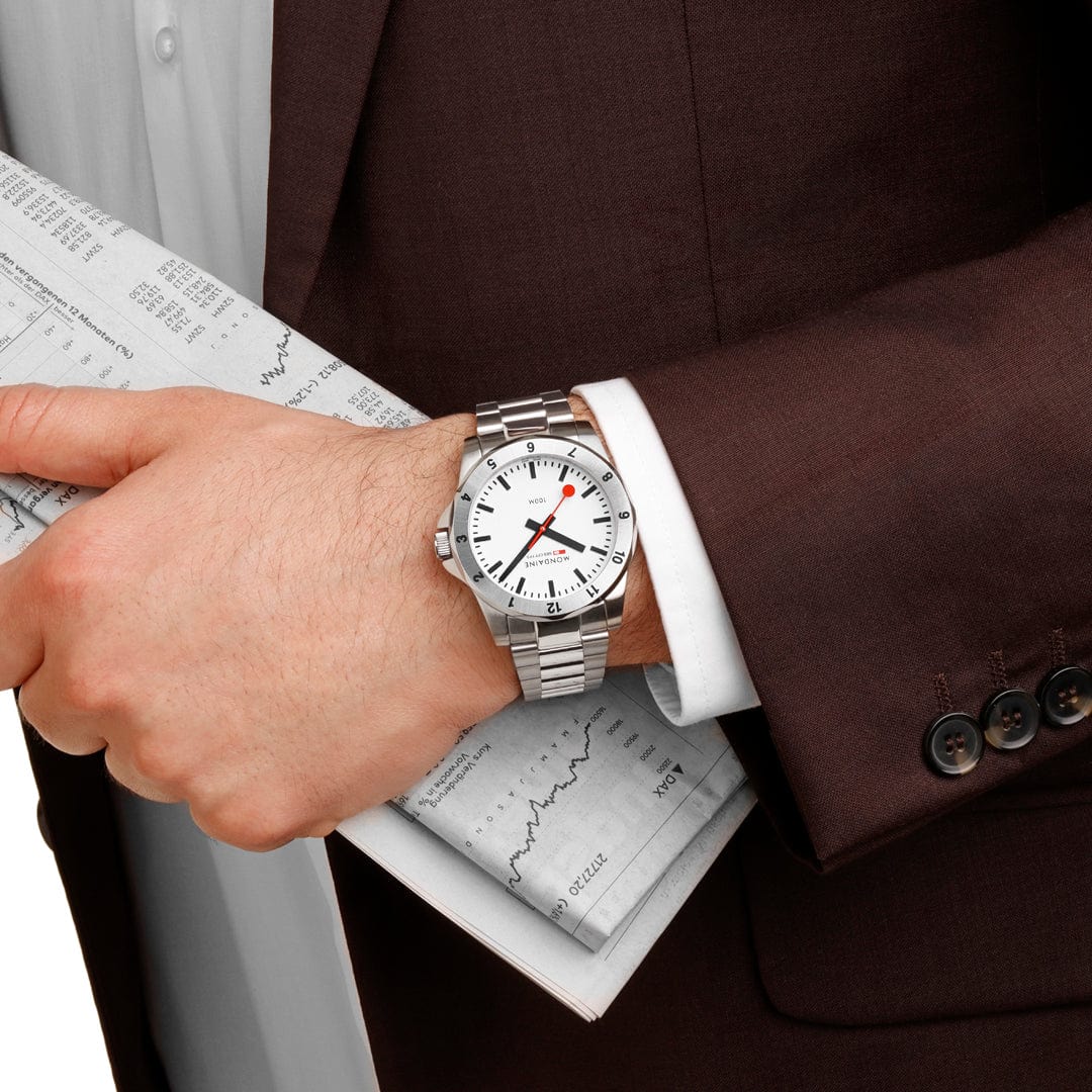 Numeri, 42 mm, Stainless Steel Watch - Image 3