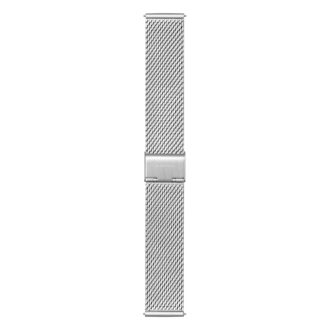 Classic, Brushed Steel, 40 mm, Stainless Steel Blue Watch - Image 6