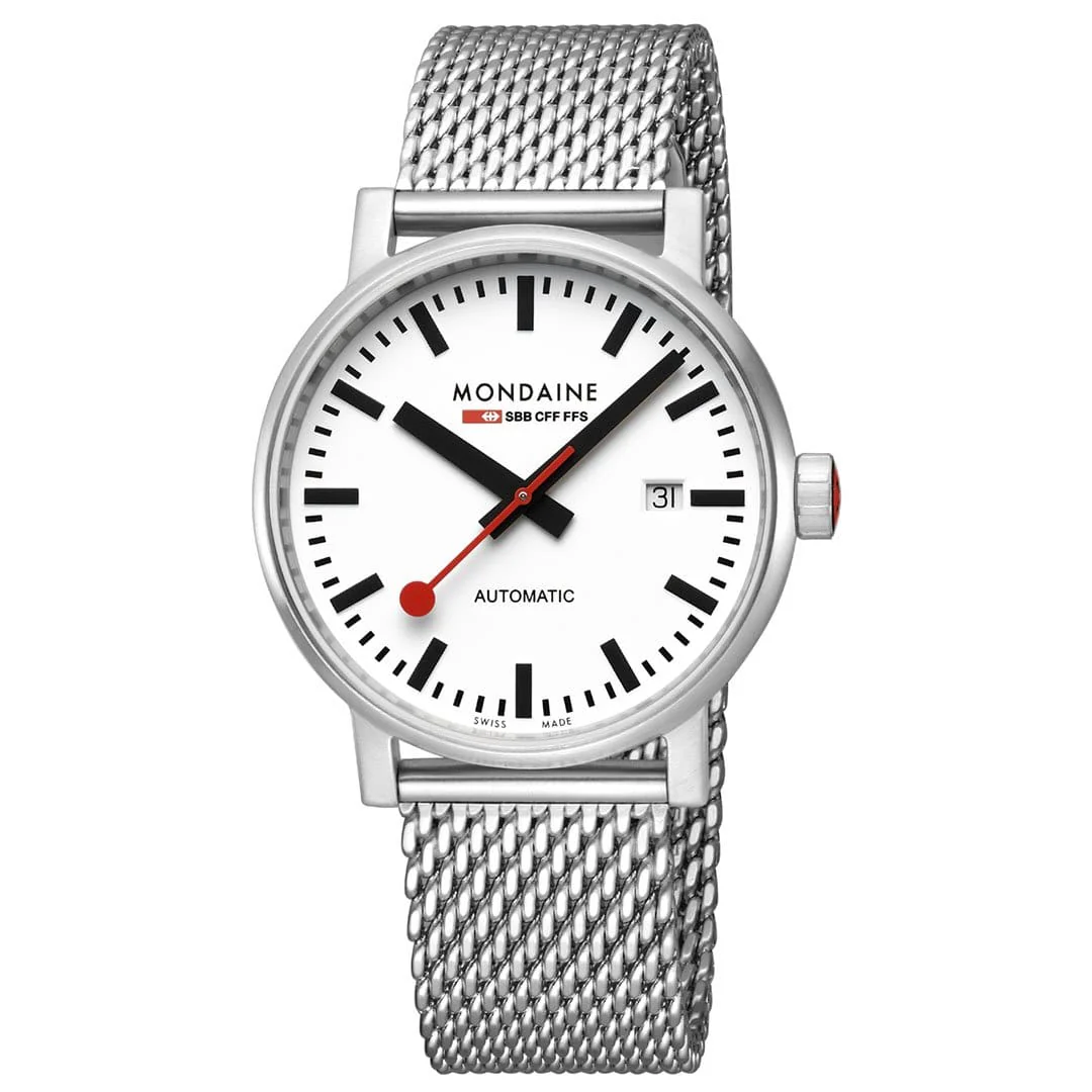 Evo2, Automatic, Polished Steel, 40 mm, Stainless Steel - Image 4