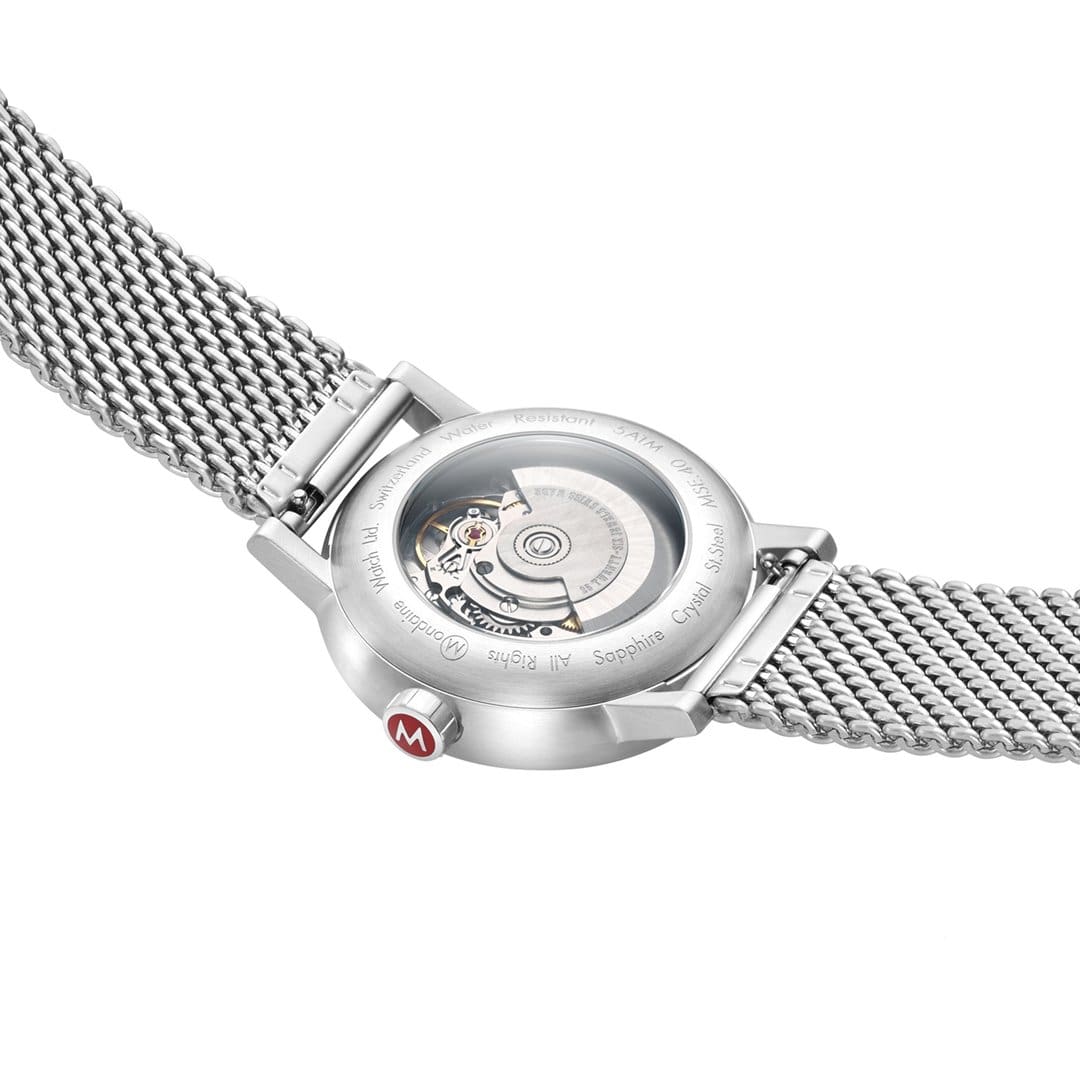 Evo2, Automatic, Polished Steel, 40 mm, Stainless Steel - Image 5
