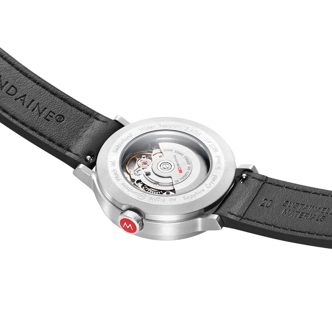 Original Automatic, 41 mm, Black Vegan Leather Watch - Image 4