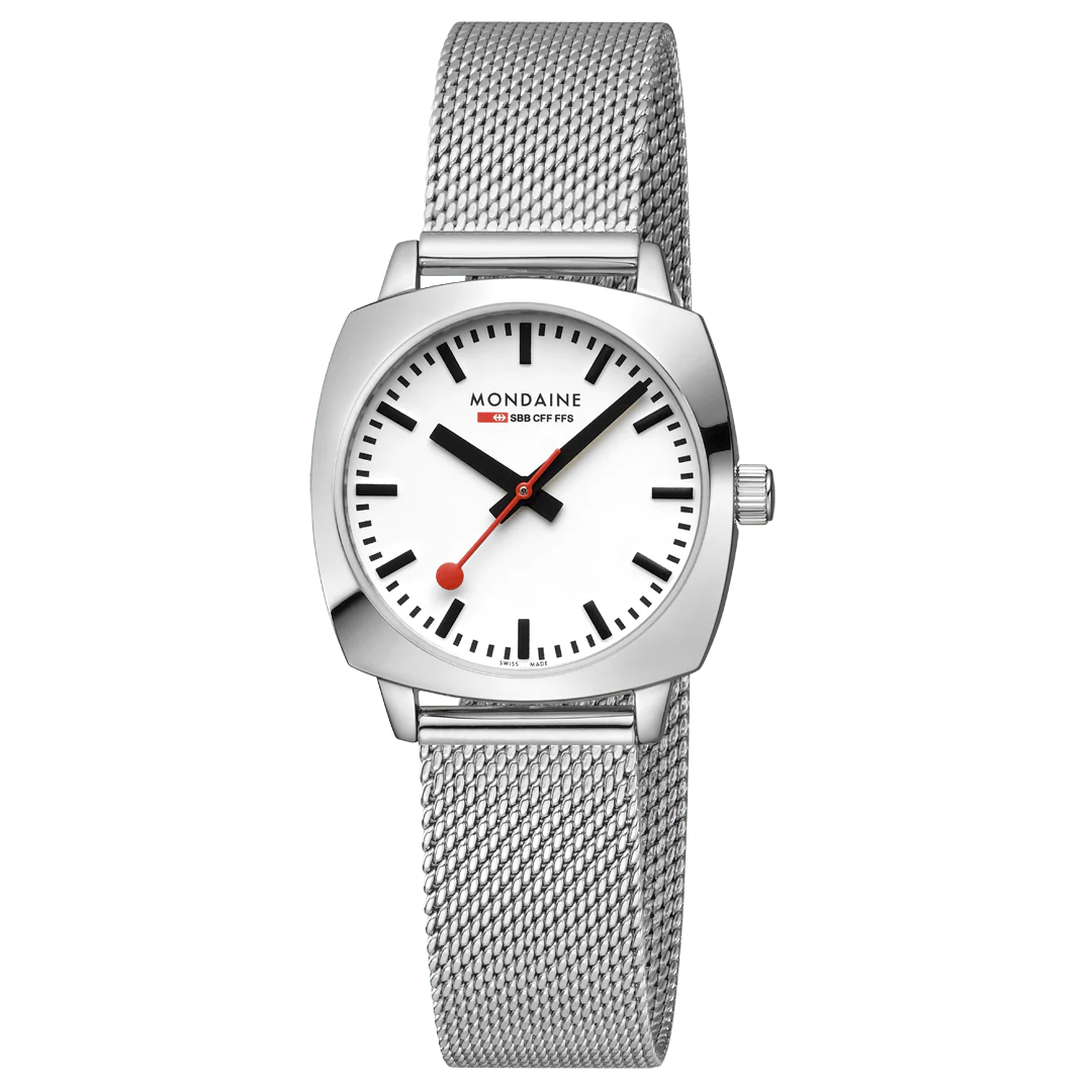 Petite Cushion, 31 mm, Stainless Steel - Image 4
