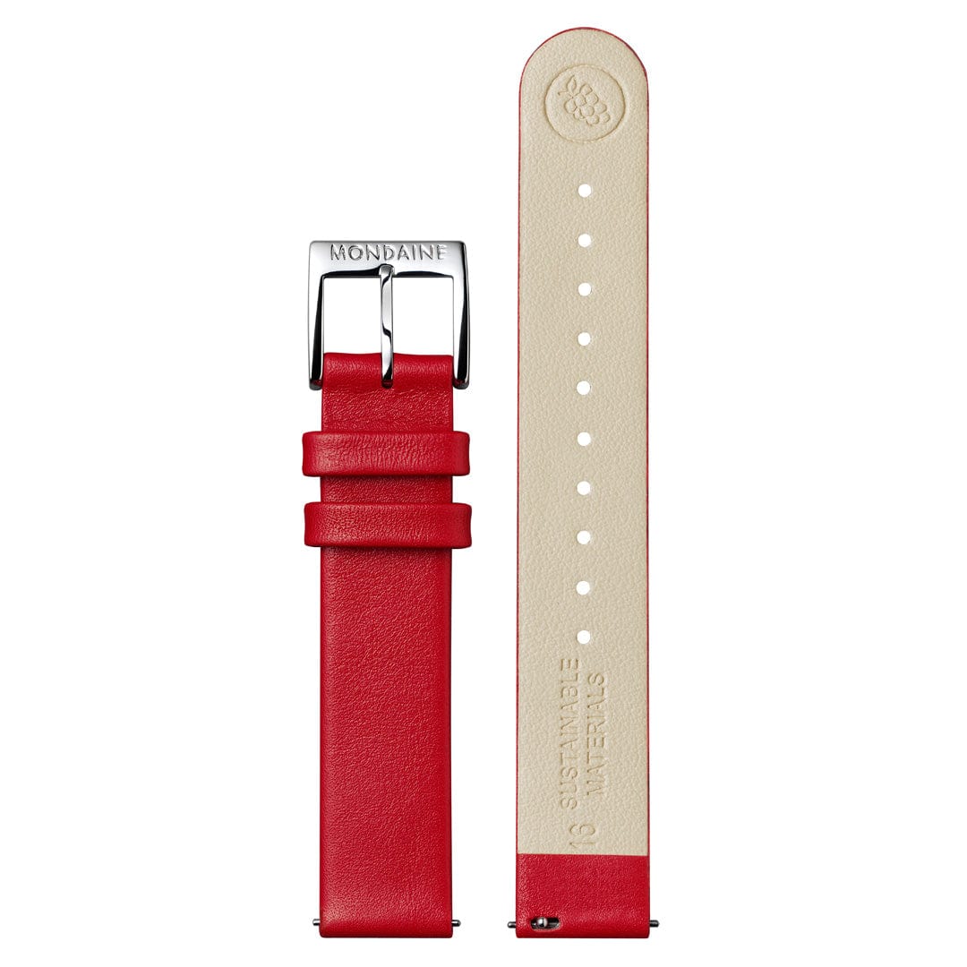 Petite Cushion, 31 mm, Red Vegan Leather - Image 9