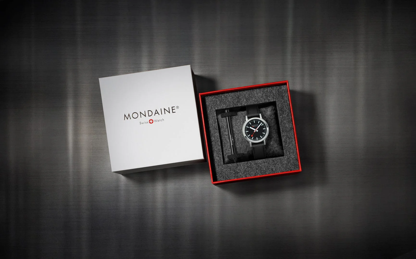 stop2go, 34 mm, Black Vegan Leather watch - Image 11