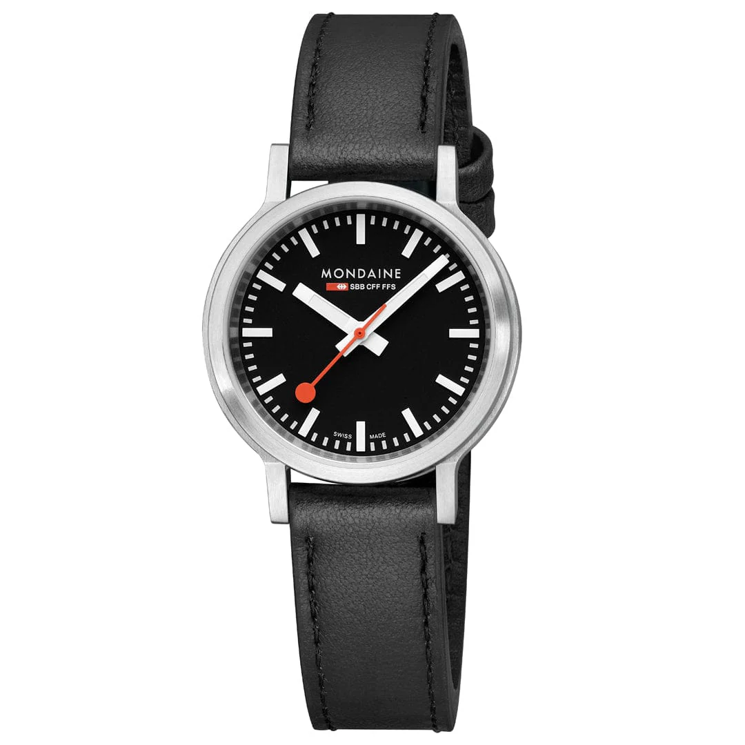 stop2go, 34 mm, Black Vegan Leather watch - Image 6
