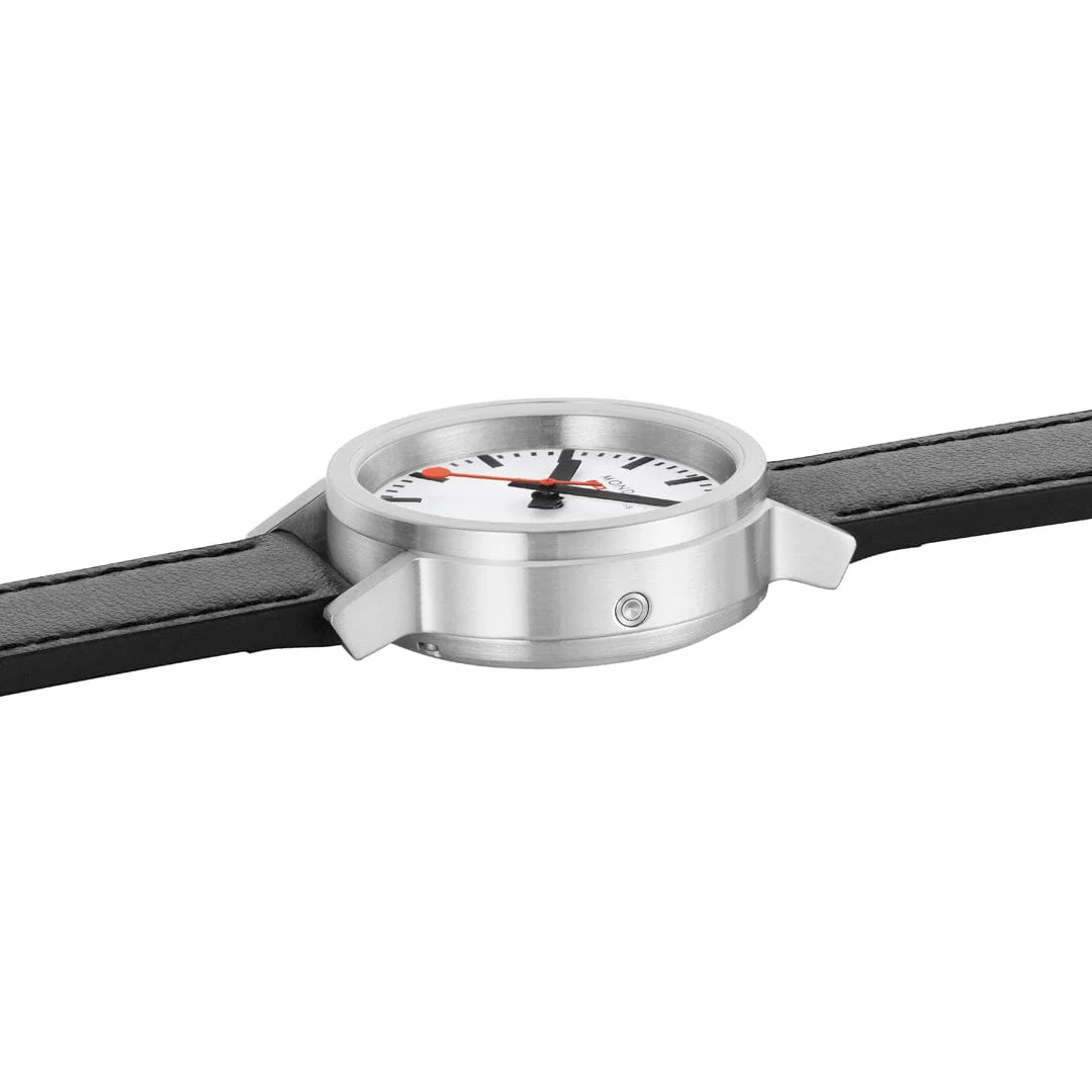 stop2go, 34 mm, Black Vegan Leather watch - Image 6