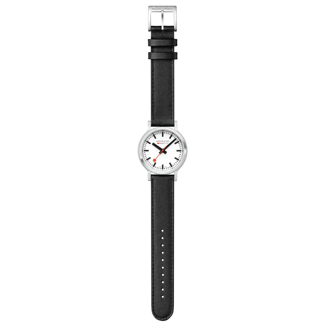stop2go, 34 mm, Black Vegan Leather watch - Image 7