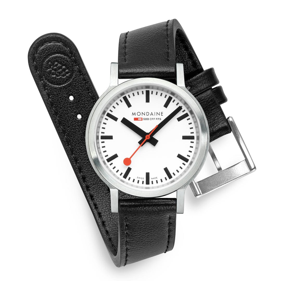 stop2go, 34 mm, Black Vegan Leather watch - Image 8