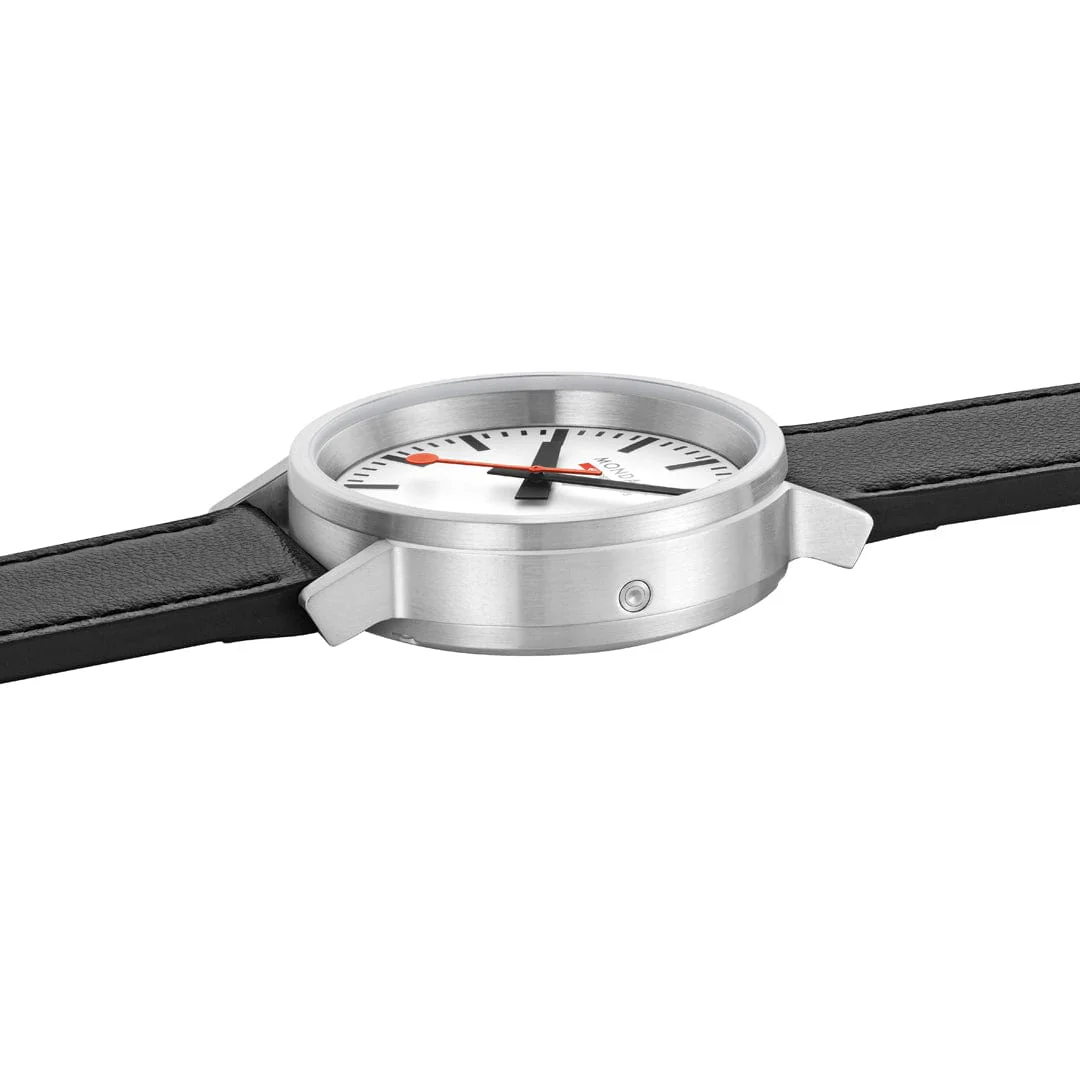 stop2go, 41 mm, Black Vegan Leather - Image 4