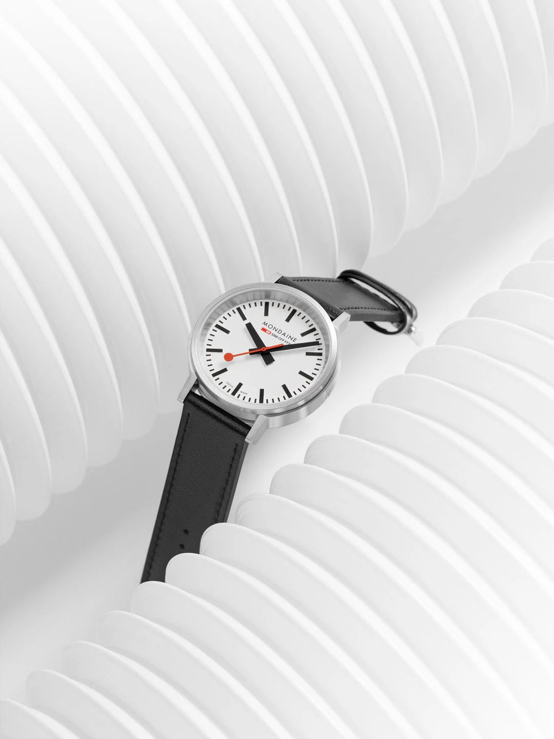 stop2go, 41 mm, Black Vegan Leather - Image 7