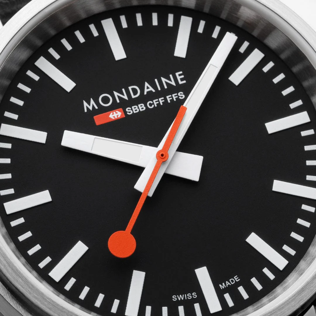 stop2go, 41 mm, Black Vegan Leather - Image 6