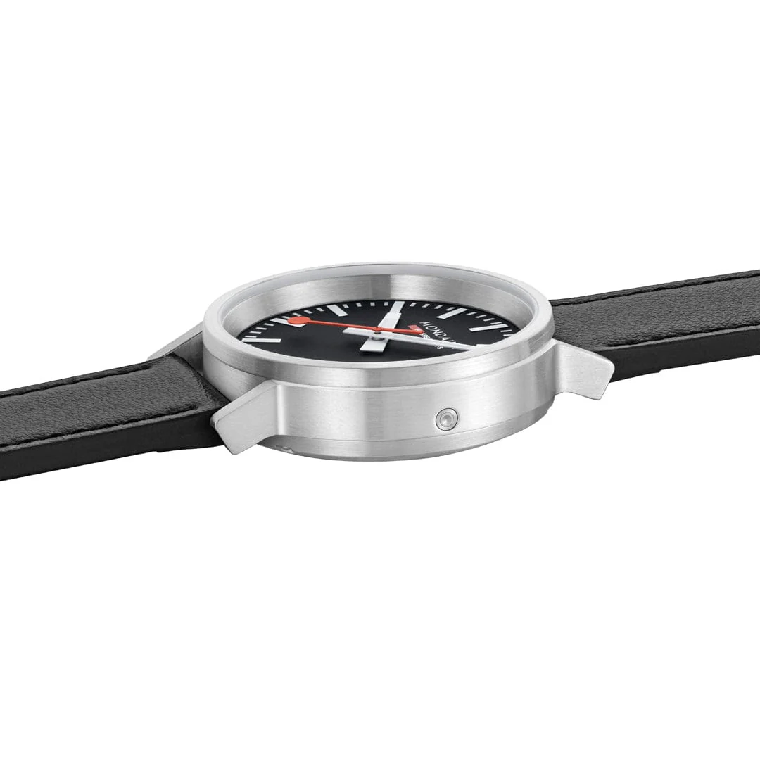 stop2go, 41 mm, Black Vegan Leather - Image 7